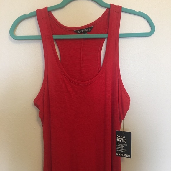 Express Red Maxi Dress with tags - Picture 3 of 3